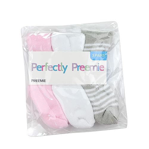 Boy's & Girl's Preemie Socks 3 Pack2