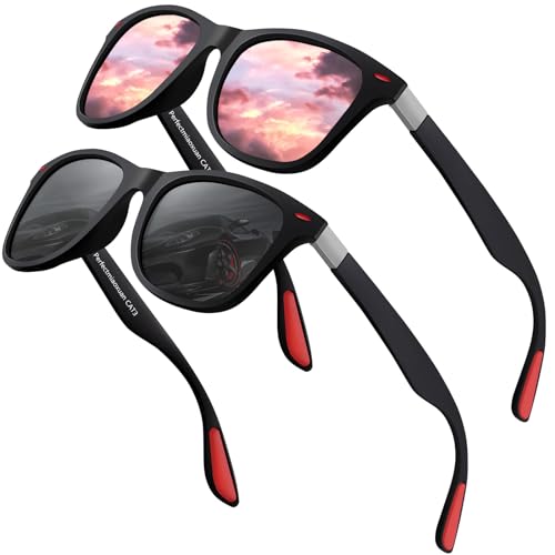 [Perfectmiaoxuan] TOX Ό Y ^]p fB[X UV400 OJbg X|[c ] oCN ނ oRp sunglasses for men women