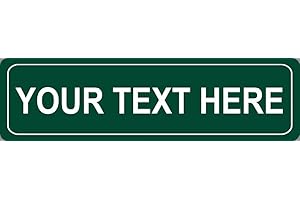 Personalized Street Signs Metal Custom