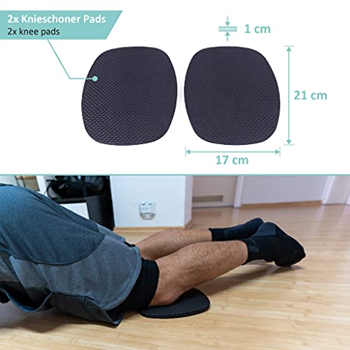 PULLUP & DIP Ab Wheel, Ab Roller with Ergonomic Handles and padded Knee Mats, Great grip, Home Workout Equipment for Core and Ab Workout - Abdominal Exercise for Both Men Women - Image 6