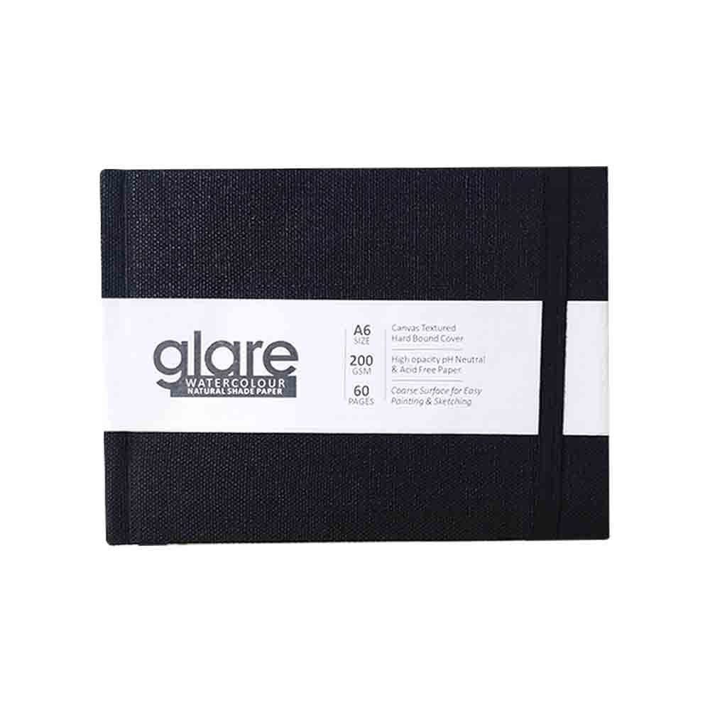 Anupam Glare Watercolour Natural Shade Paper Book - Hardbound - Cold Press Paper - 225 GSM (A6-Landscape) (B0BPY26QKN) Amazon Price History, Amazon Price Tracker