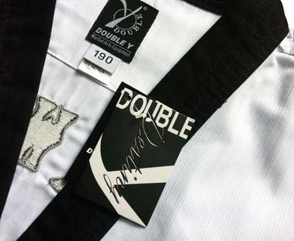 DOUBLE Y Destiny Dobok Taekwondo Noir