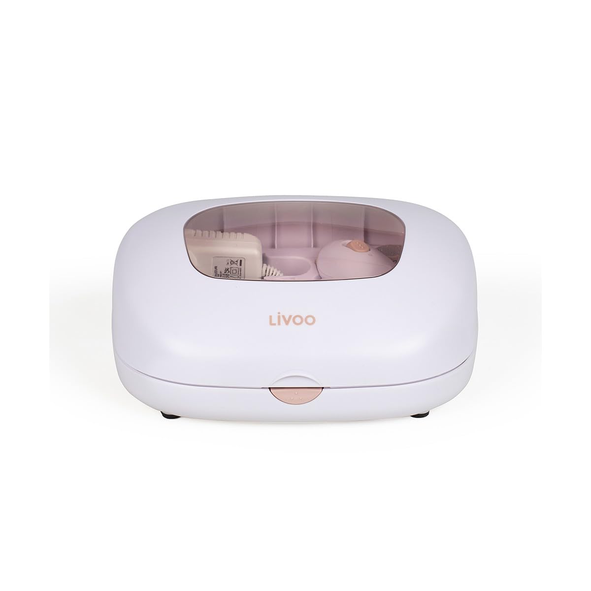 Livoo, Set manicure e pedicure DOS190, 2 velocità, 3h di autonomia, 12 accessori.