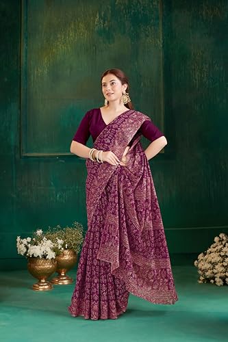 Image of TAMAIRA FASHION Mulmul Pure Cotton Saree For Woman Warli Batik Printed |Office Wear Daily Wear Sarees For Women Without Blouse Piece(Available in 11 Colours)