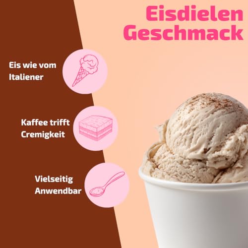 Tiramisu-Eispaste für köstliches Eis wie beim Italiener » Auch zum Verfeinern von leckeren Desserts, Getränke, Pralinen Torten und vielem mehr » Inhalt 250 g – Bild 3
