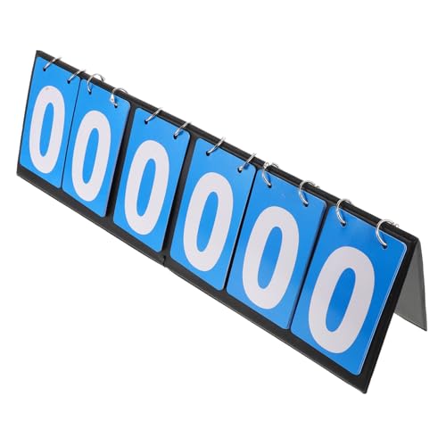 GOOHOCHY Table Tennis Score Counter Board Durable Flipping Scoreboard for Sports Easy to Use Numbers for Basketball Baseball Volleyball and More