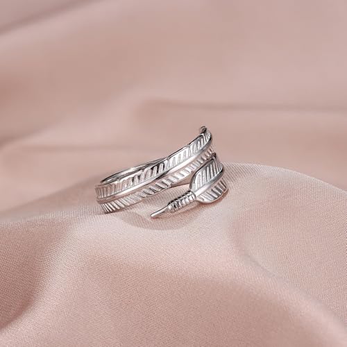 Real 925 Sterling Silver Ring for Women Wedding Engagement Eternity Ring Adjustable Open Ring for Mom Friends Birthday Gifts4