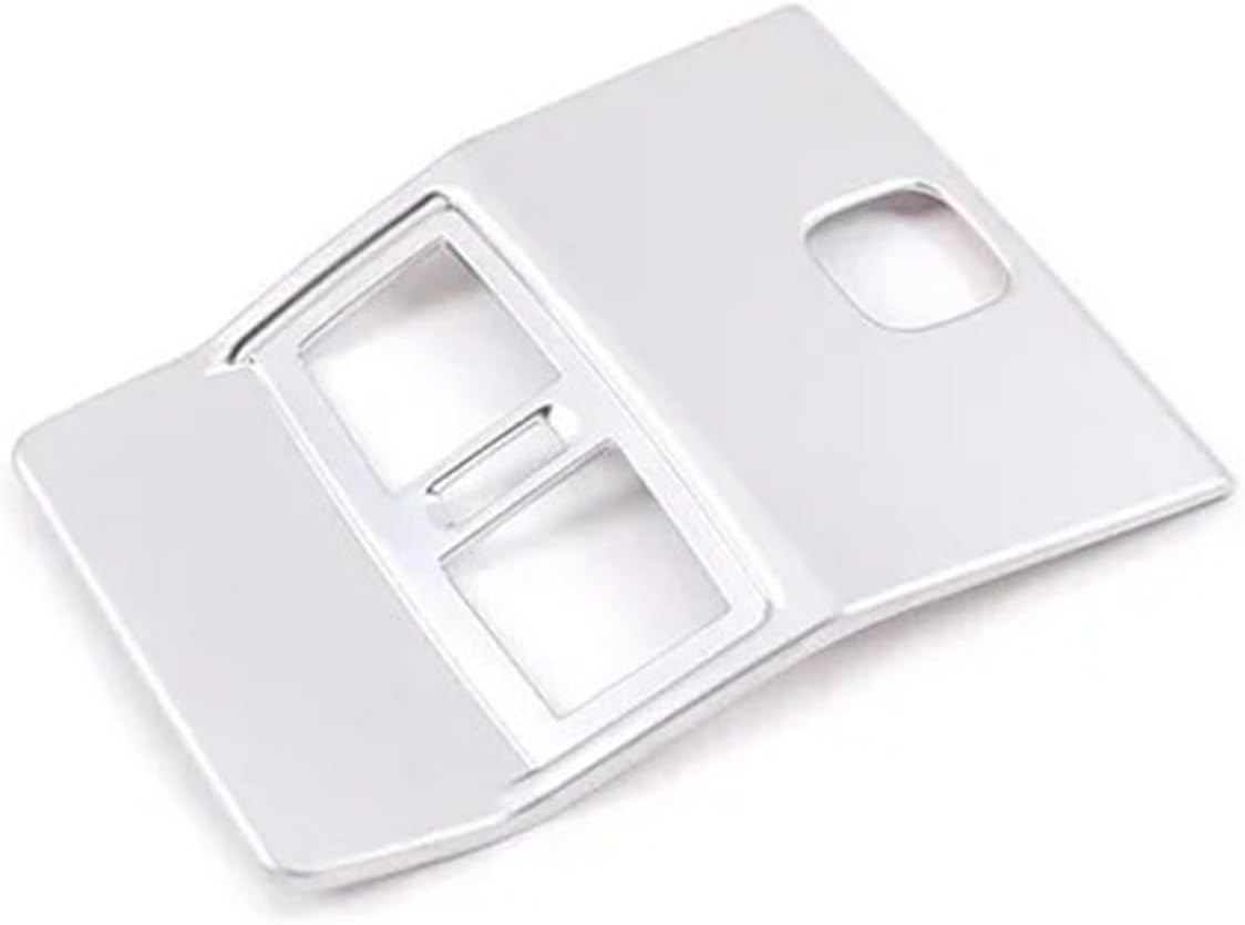 GERRIT Car Accessories Fit for Mercedes Benz G Class W463 2007-2018 Car Styling Car Rear Air Condition Outlet Vent Frame Cover Trim Stickers Upholstery Care (Color : Silver)