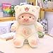MIAOOWA Official Store 30cm / 40cm / 50 Cm Kawaii Cross-Dressing Piggy Felpa Juguete Suave Dibujos Animados Animal Relleno Muñeca Siniestra Regalos De San Valentía 30 cm Gato Blanco