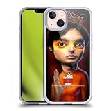 Head Case Designs Officially Licensed The Big Bang Theory Raj Koothrappali Caricature Gel Case [Military Grade Protection] Compatible with Apple iPhone 13 and Compatible with MagSafe