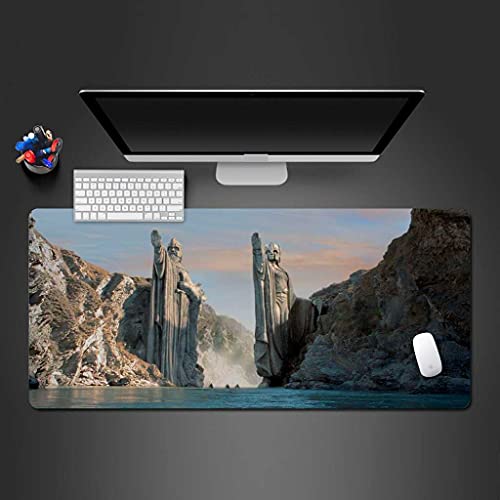 Tapis de souris de jeu antidérapant et stable pour bureau