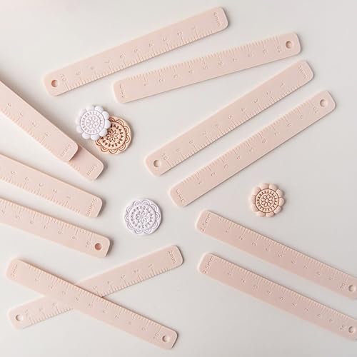 Calibrador de Espesor para Arcilla para Medición Exacta en Fabricación de Joyería y Regla Precisa de 15cm miniatura 3