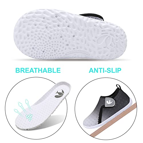 Image of FEETCITY Baby Boys Girls Water Sport Shoes Barefoot Kids Aqua Socks Quick-Dry Beach Swim Pool Shoes