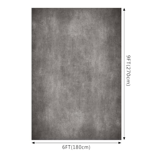 Fondo Fotográfico Gris 6x9ft para Estudio y Retrato miniatura 2