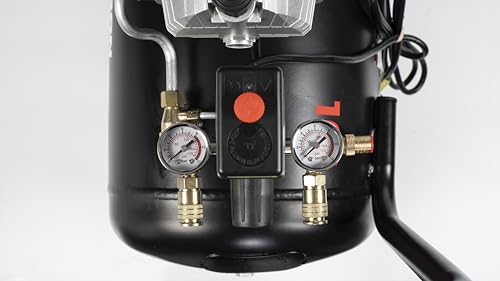 Bimson Power Air Compressor V-Twin 50 Litre Air Tank, Low Noise, 2200W / 3.0HP, 116 PSI, Oil Free Air Compressor, 292L /min, Portable, Lightweight, No Overheating,230V, 2 Year Warranty 8 Bimson Power Air Compressor V-Twin 50 Litre Air Tank, Low Noise, 2200W / 3.0HP, 116 PSI, Oil Free Air Compressor, 292L /min, Portable, Lightweight, No Overheating,230V, 2 Year Warranty - Image 8