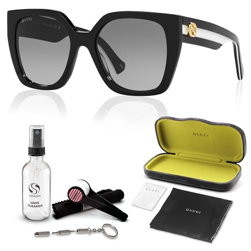 Gucci GG1300S Designer Sunglasses: Elegant Pilot Frame Eyewear with Premium eSHADES Kit - Epitome of Luxury and Style