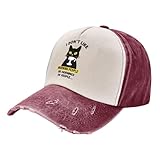 classic cappellino da baseball,movimento berretto i don't like morning people or mornings or people protezione uv visiera baseball per all'aperto unisex pesca