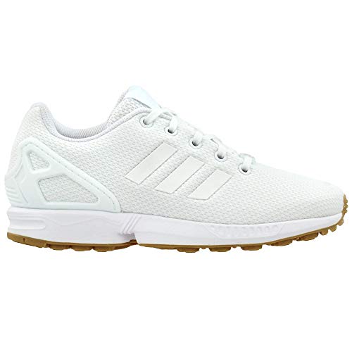 adidas Kids Boys Zx Flux Lace Up Sneakers Shoes Casual - White - Size 6.5 M
