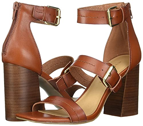 Madden Girl Women's Relay Heeled Sandal, Cognac Paris, 10 #TOP6