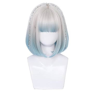 Amazon.co.jp: ロリータウィッグ ゴスロリ ショートボブ