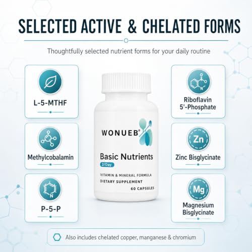 Wonueb Methylated Multivitamin