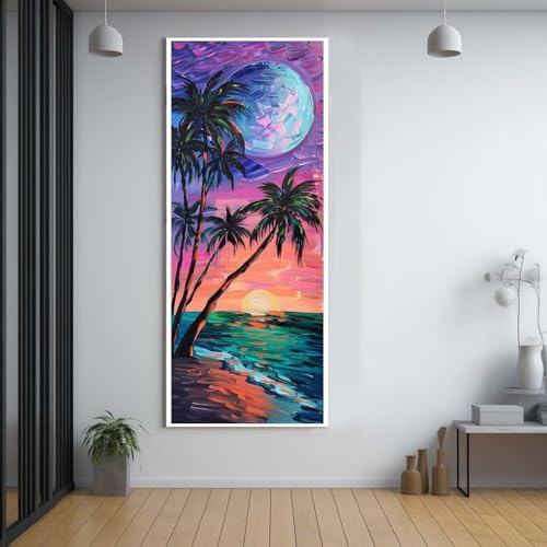Grand format point de croix diamant painting pour une mosaïque murale d'exception