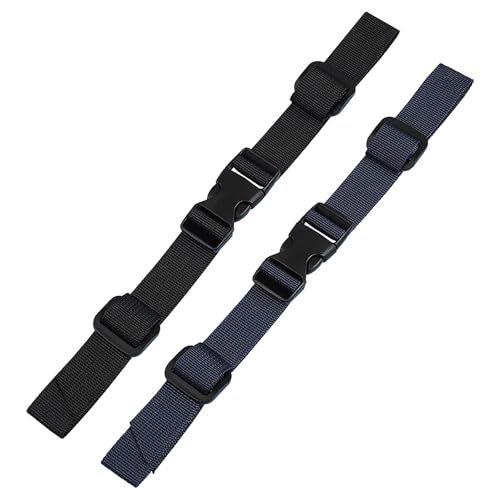 WOLMIK 2 Pair Adjustable Backpack Chest Strap, Quick Release Backpack Sternum Strap Chest Belt, Non-Slip Backpack Strap for School Backpack Outside Travel