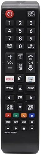 BN59-01315D Replacement Remote Fit for Samsung Smart TV Series RU7100 4K UHD TV UA43RU7100 UA49RU7100 UA50RU7100