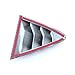 ruihe 2pc Rear Quarter Panel Window Side Louvers Vent Fit for Toyota Corolla Sedan 2019 2020 2021 2022 2023 2024