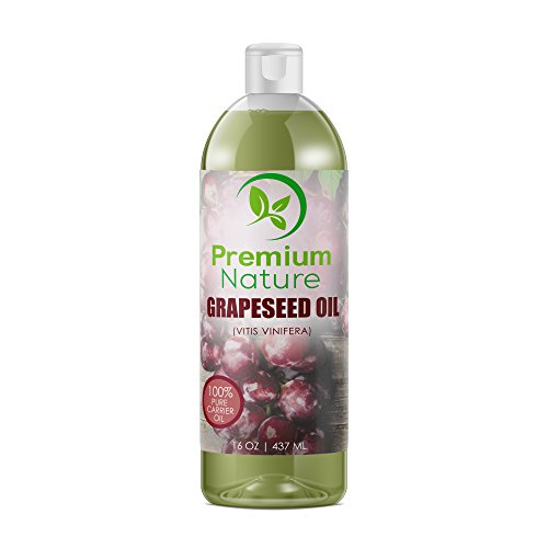 Grapeseed Oil Pure Carrier Oil - Cold Pressed Grape Seed Extract Oil
