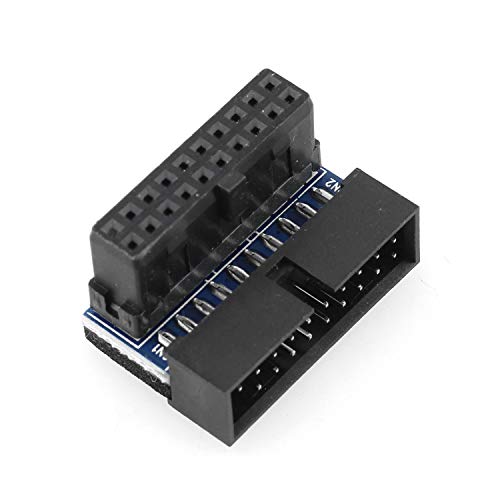 Adaptador USB 3.0 90 grados Down Negro miniatura 4