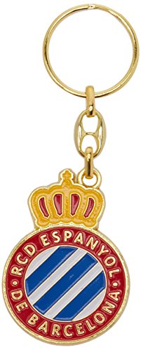 RCD Espanyol 17LLA02-00 Llavero, Azul/Blanco, Única