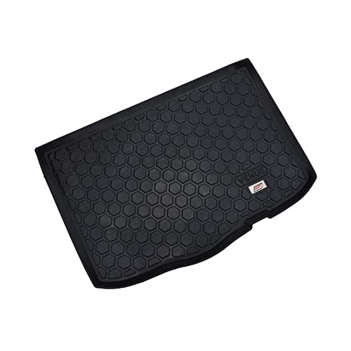 Image of KMH Latex Dustproof /Waterproof /Foldable / Antiskid Car Dicky Mat, Trunk, Boot Mat for Hyundai Venue
