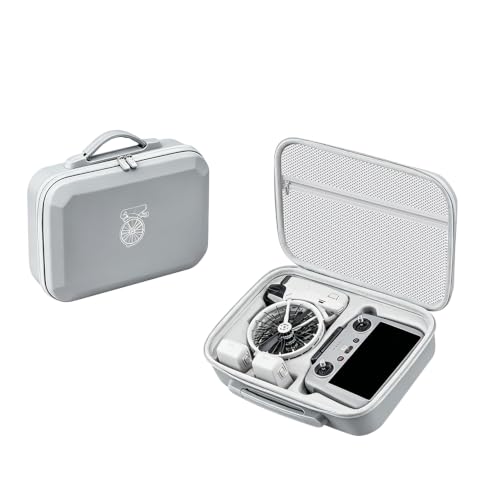 Flip Case For DJI Flip Fly More Combo Hard Case PU Leather Shoulder Bag