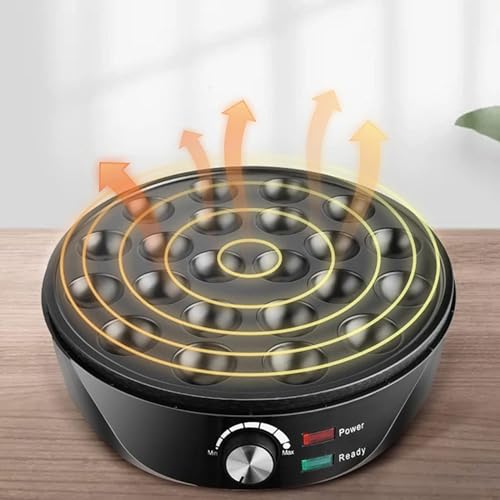 Máquina eléctrica para Takoyaki de 22 bolas miniatura 7