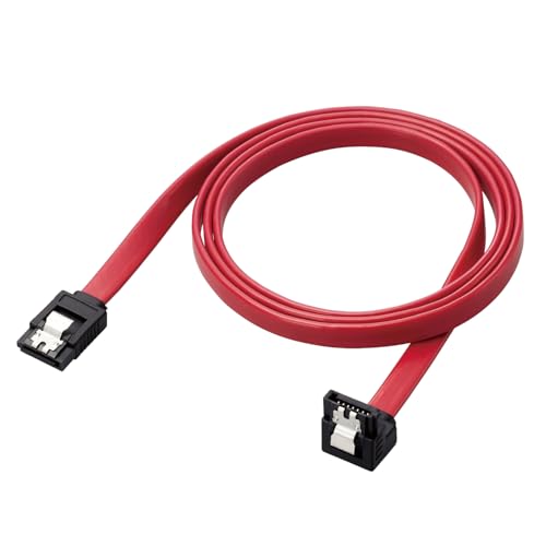 Cable Elecom SATA plano 1m 6Gbps conector L