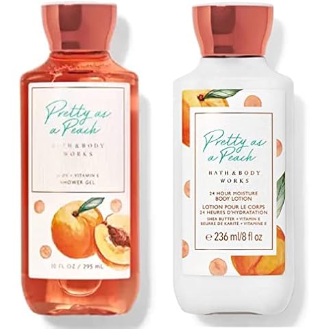 Bath and Body Works Pretty as a Peach Shower Gel and Body Lotion Cover