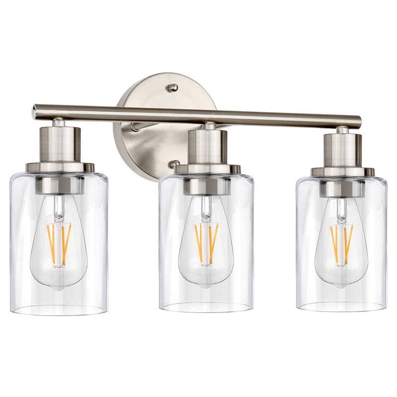 Clear Glass Shade, 5.5" High, 3.54" Diameter, 1.65" Fitter, Lighting Fixtures Replacement, Cylinder Clear Glass Lampshades,Ceiling Fans, Chandelier, Table Lamps, Wall Lamp (2) - Image 6