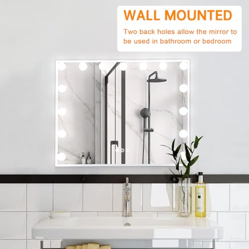Espejo para Maquillaje Rectangular con Luz LED 22.8x18.1" miniatura 6