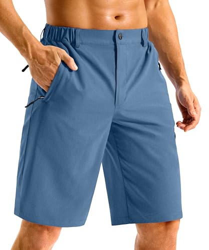Image of G Gradual Men's Shorts 11 inch Long Golf Lightweight Knee Length Shorts