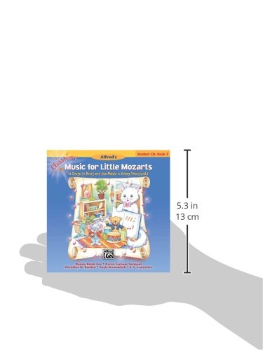 Classroom Music for Little Mozarts -- Student CD, Bk 2: 19 Songs to Bring out the Music in Every Young Child (Music for Little Mozarts, Bk 2) - Image 2