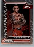 2022 Panini Prizm UFC Bonus Machines #7 Dustin Poirier Lightweight Official MMA Trading Card in Raw (NM or Better) Condition