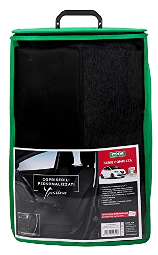 Coprisedili Personalizzati Lancia Ypsilon 11> Spinato Antracite, Serie Completa - 7