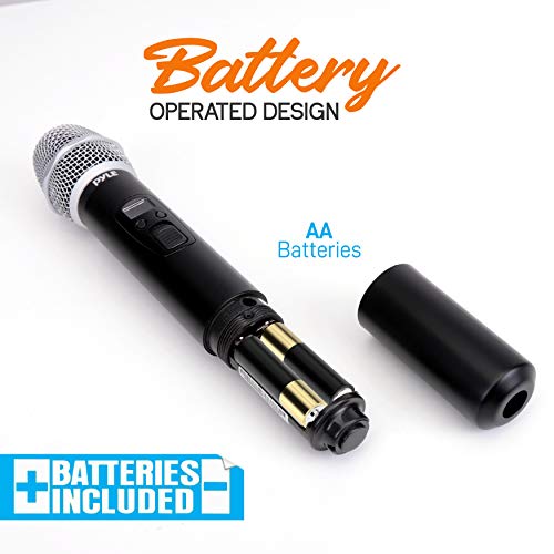 Pyle Professional 8 Channel Uhf Wireless Microphone System 8 Handheld Mics Rack Mount Receiver Base & On-Stage Msa2700 Multi-Mic Holder #TOP3