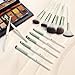 HEYMKGO Makeup Brushes 12PCS Professional Makeup Brush Set Premium Synthetic Foundation Powder Blush Blending Lip Eyeshadow Eyebrow Make Up Brush Kit with Travel Bag HEYMKGO Makeup Brushes 12PCS Professional Makeup Brush Set Premium Synthetic Foundation Powder Blush Blending Lip Eyeshadow Eyebrow Make Up Brush Kit with Travel Bag