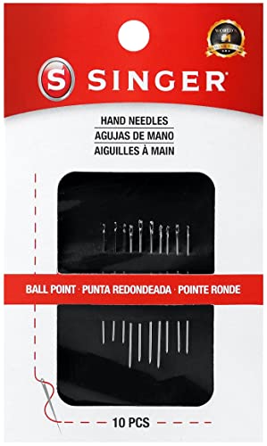 SINGER Ball Point Assorted Hand Needles, 10-Count