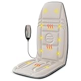 Ajustement universel et design portable (prise britannique) : avec une sangle réglable, il s'adapte à la plupart des chaises de bureau, canapés et chaises de salle à manger sans effort. Pesant seulement 1,5 kg, il est facile de passer de votre bureau à domicile au salon. Ce masseur de dos avec chaleur est livré avec une prise standard britannique