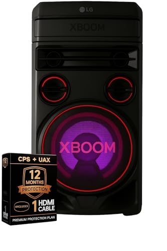 LG RNC7K1 RNC7 XBOOM 700W Karaoke Party Speaker Bluetooth, Dual Mic Ports, Super Bass Boost, Dolby Audio + 12-Month CP