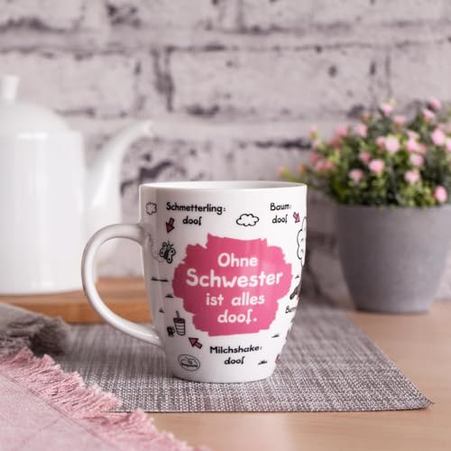 Produktbild von PRSTENLY Schwester Geschenk Stumpenkerze - 9OZ Mit Spruch Für Geburtstag