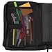 Five Star Zipper Binder, 2 Inch 3-Ring Binder with Round Rings, 5-Tab Expanding File, 380 Sheet Capacity, Black (72536)